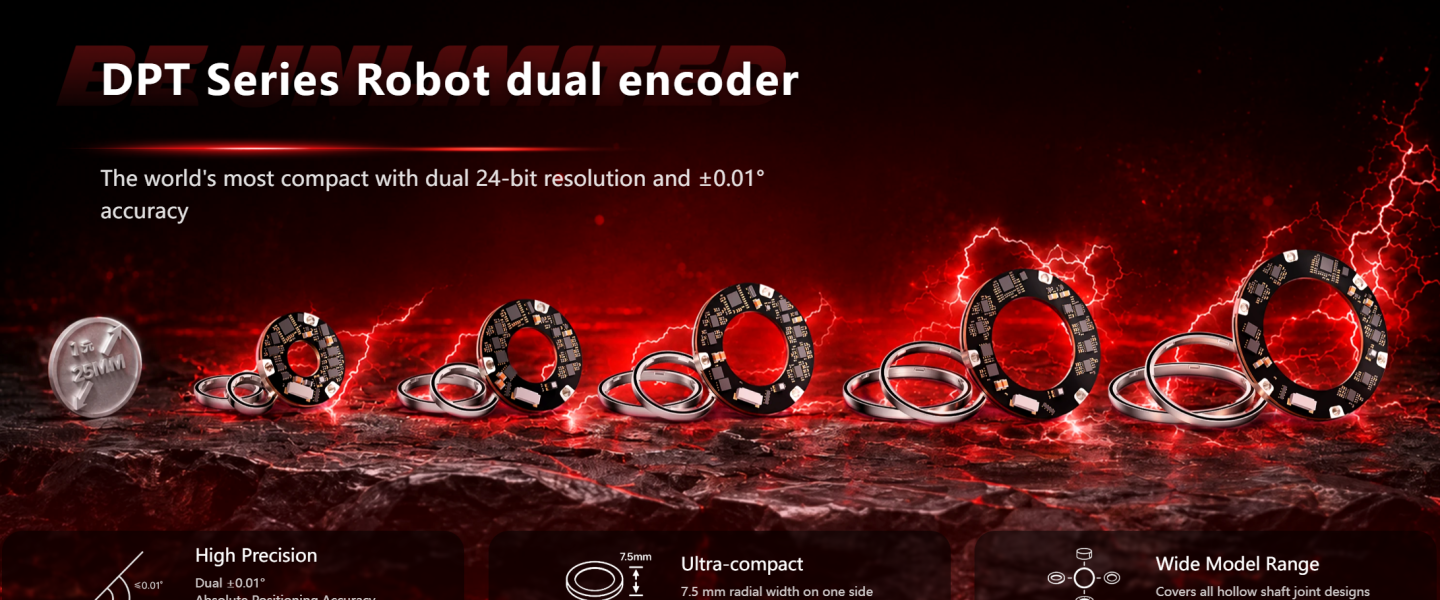 DPT Series Off-axis Dual Magnetic Encoder